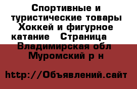 Спортивные и туристические товары Хоккей и фигурное катание - Страница 2 . Владимирская обл.,Муромский р-н